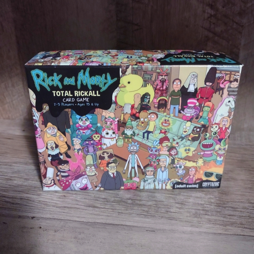 Rick and Morty  TOTAL RICK ALL  card game